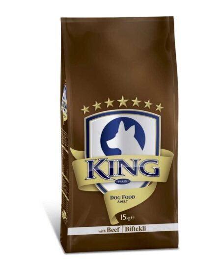 King Yetişkin Köpek Maması 15 kg Biftekli
