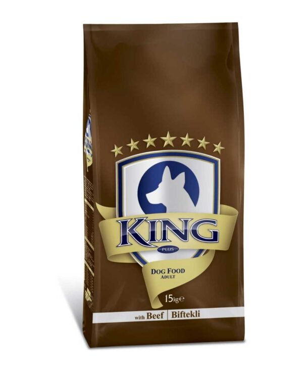 King Yetişkin Köpek Maması 15 kg Biftekli