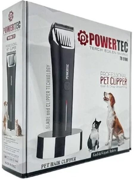 POWERTEC TR-9100 Köpek Kedi Tıraş Makinesi