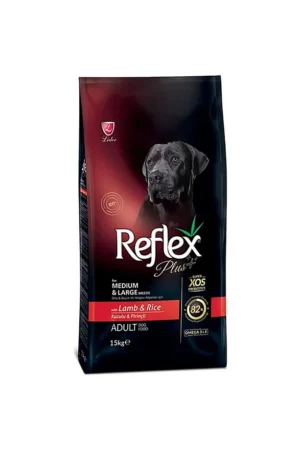 Reflex Orta&büyük Irk Kuzu Ve Pirinçli Köpek Maması 15 Kg
