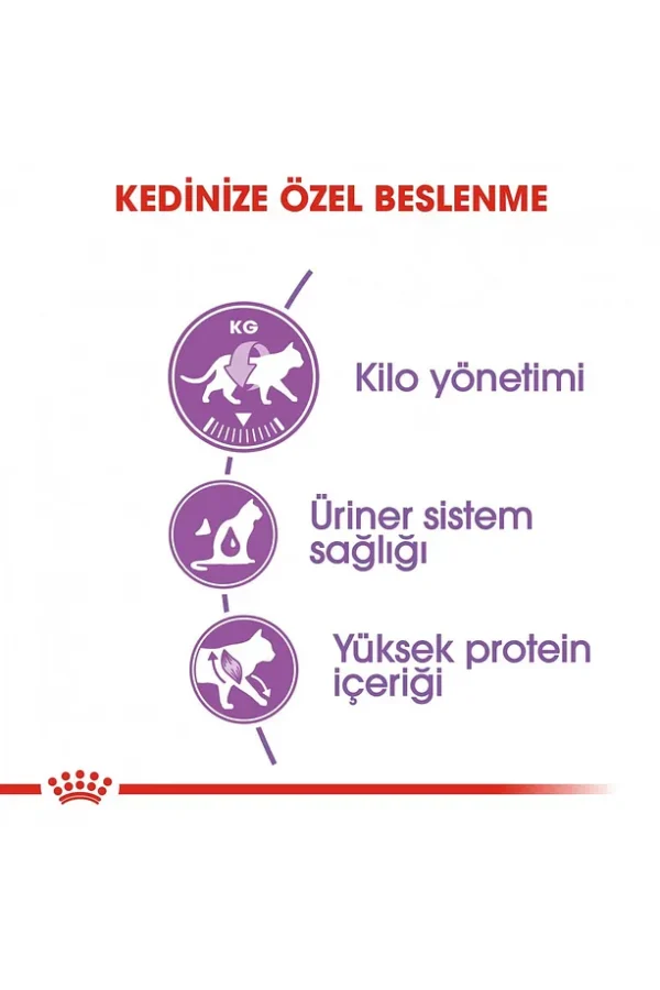 Royal Canin Sterilised37 Kısırlaştırılmış Kediler Için Kuru Kedi Maması 4kg - Görsel 4