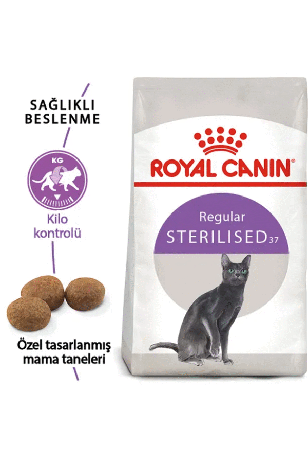 Royal Canin Sterilised37 Kısırlaştırılmış Kediler Için Kuru Kedi Maması 4kg