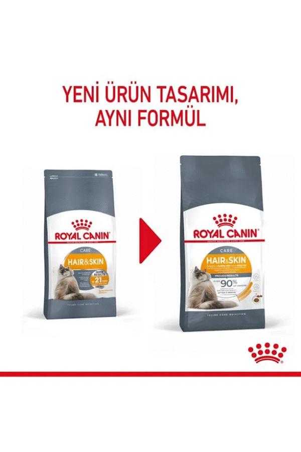 Royal Canin Hair&skin Tüy Ve Deri Sağlığı Için Kuru Kedi Maması 2kg - Görsel 5