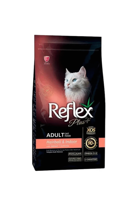 Reflex Plus Somonlu Hairball Yetişkin Kedi Maması 15 Kg